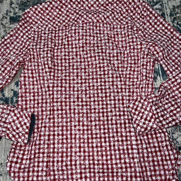 Floral Gingham Button Up - Picture 7 of 8